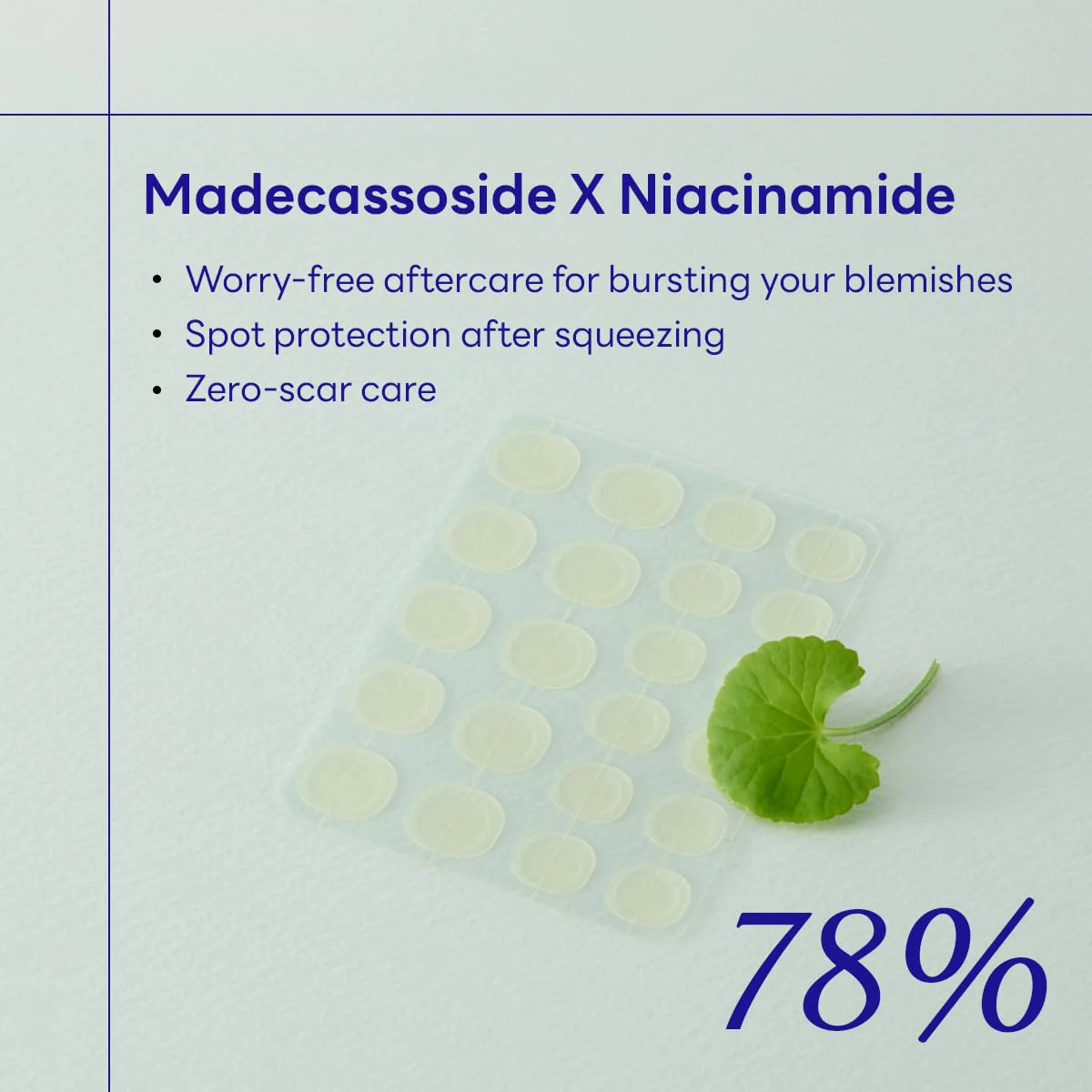 Derma Clear Madecassoside Blemish Spot Patch - Image 5