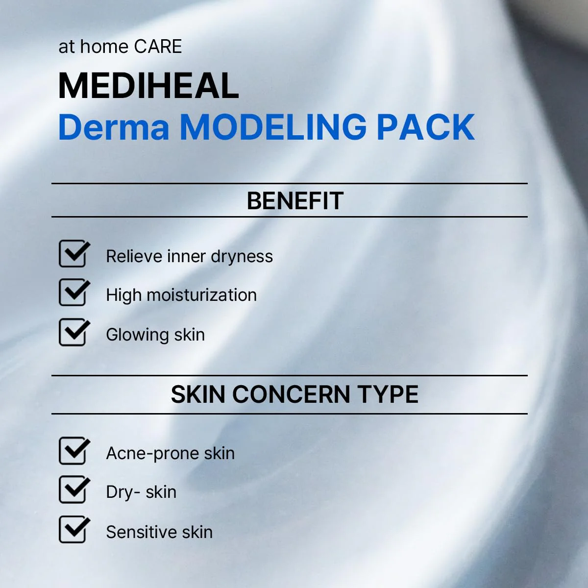Derma Modeling Pack Hyaluronate Moisture - Image 4