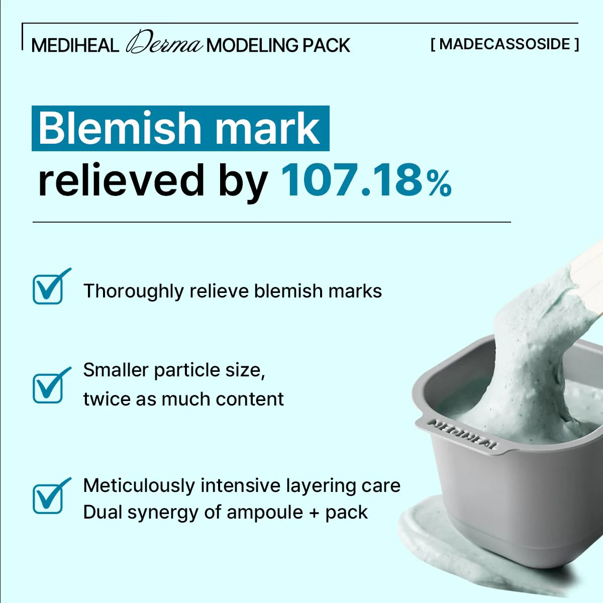 Derma Modeling Pack Madecassoside Blemish - Image 3
