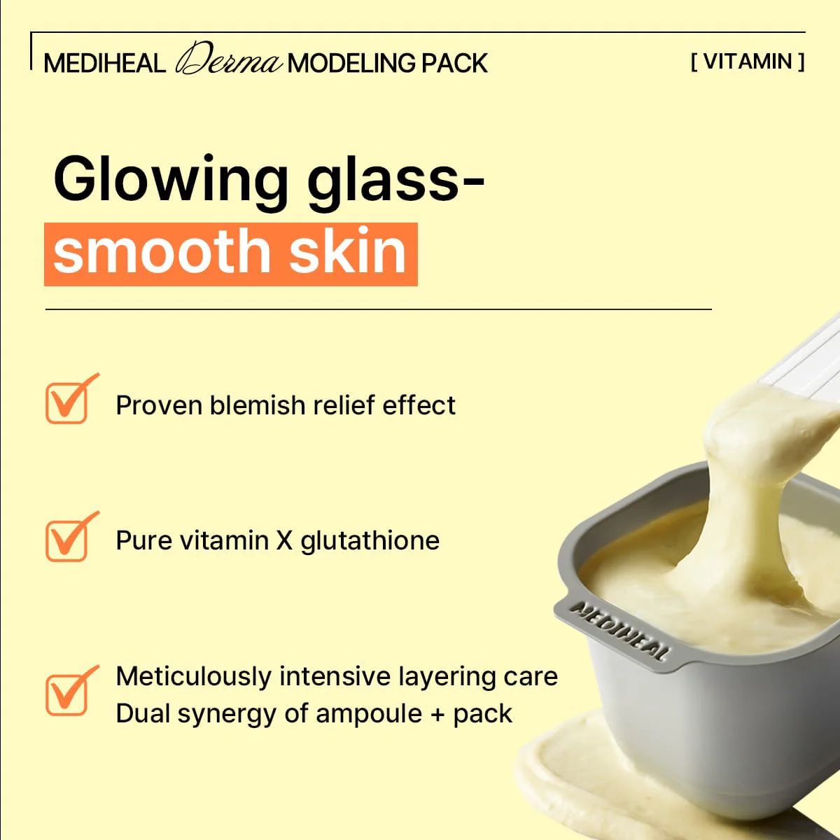 Derma Modeling Pack Vitamin Brightening - Image 3