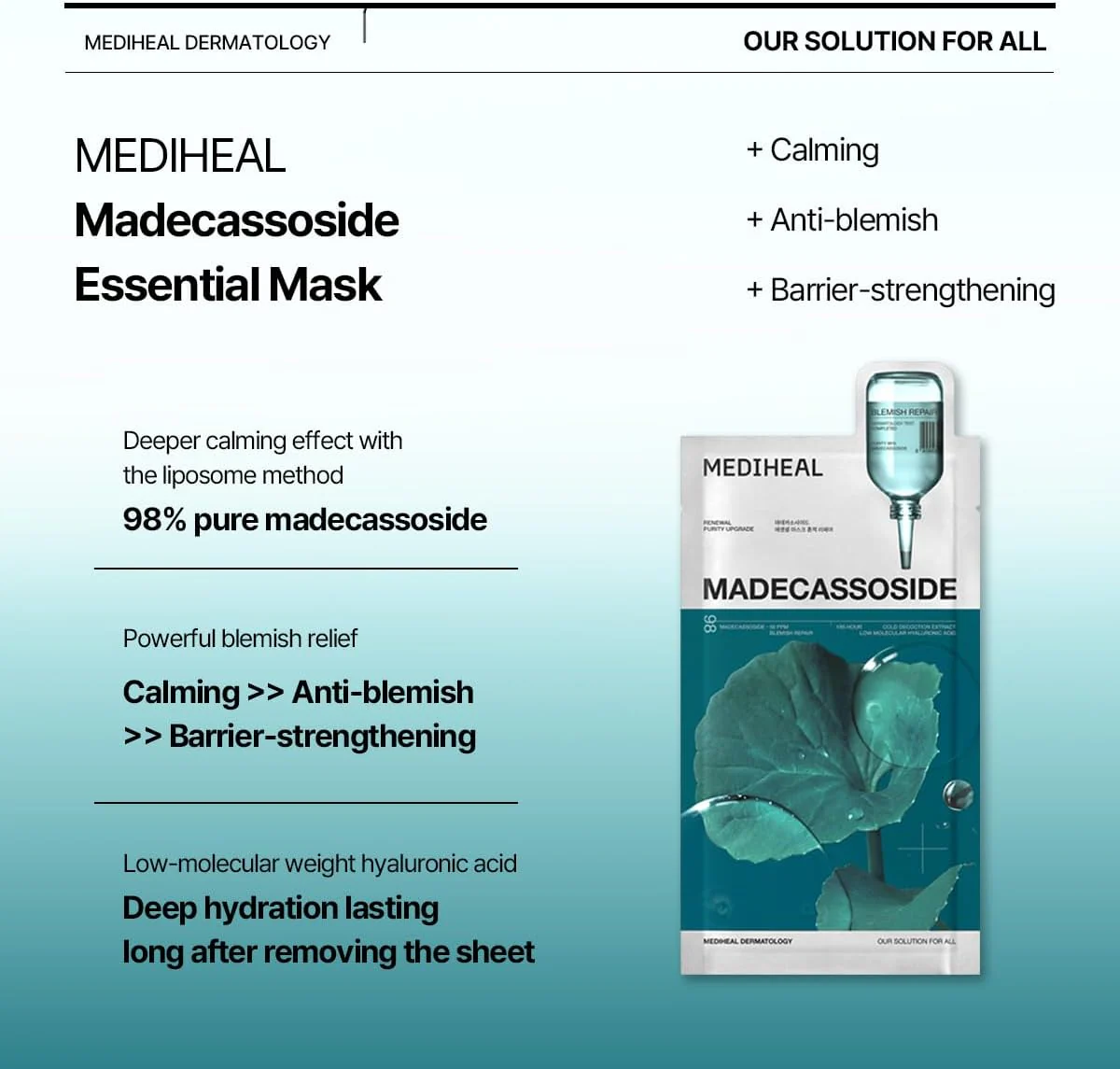 Madecassoside Essential Mask Blemish Repair - Image 5