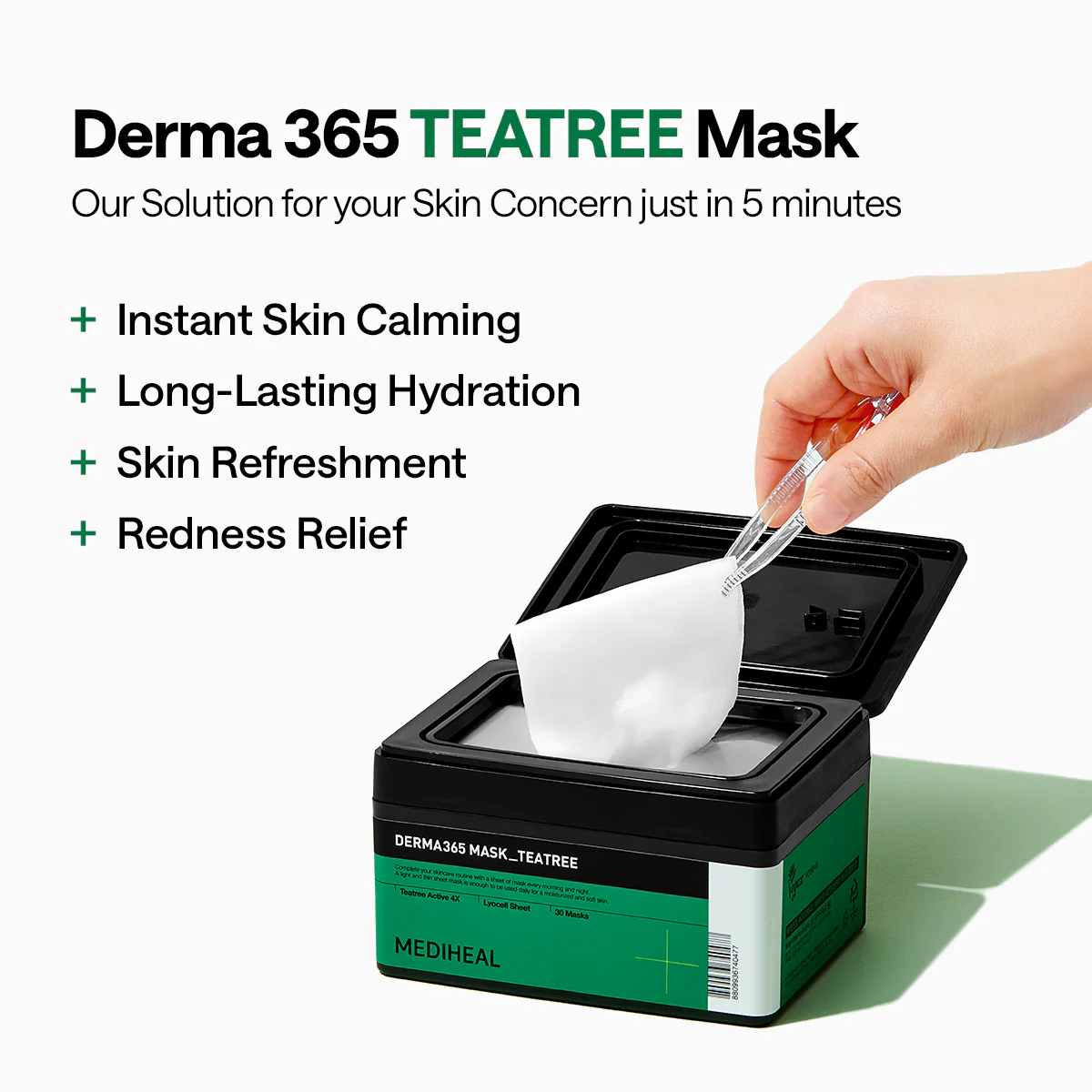 Derma365 Mask Teatree - Image 3