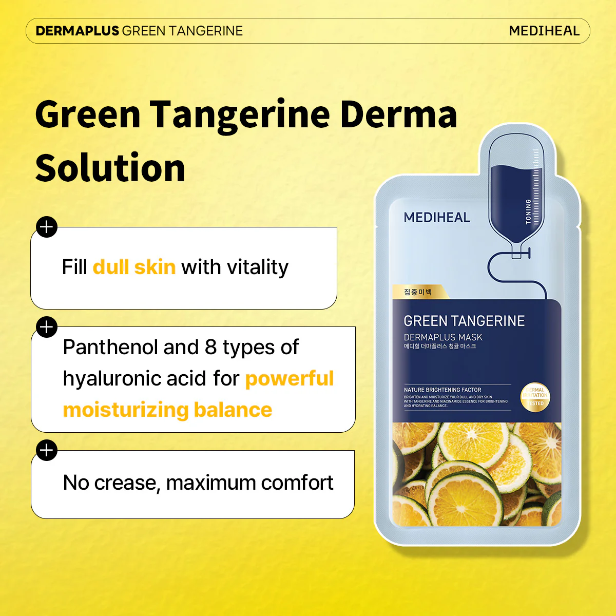 Dermaplus Green Tangerine Mask - Image 3