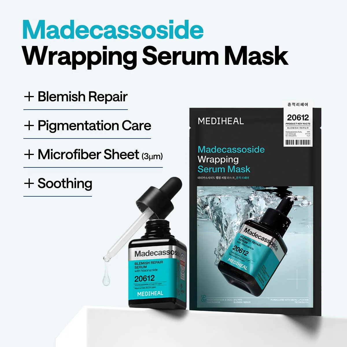 Mediheal Madecassoside Wrapping Serum Mask - Image 4