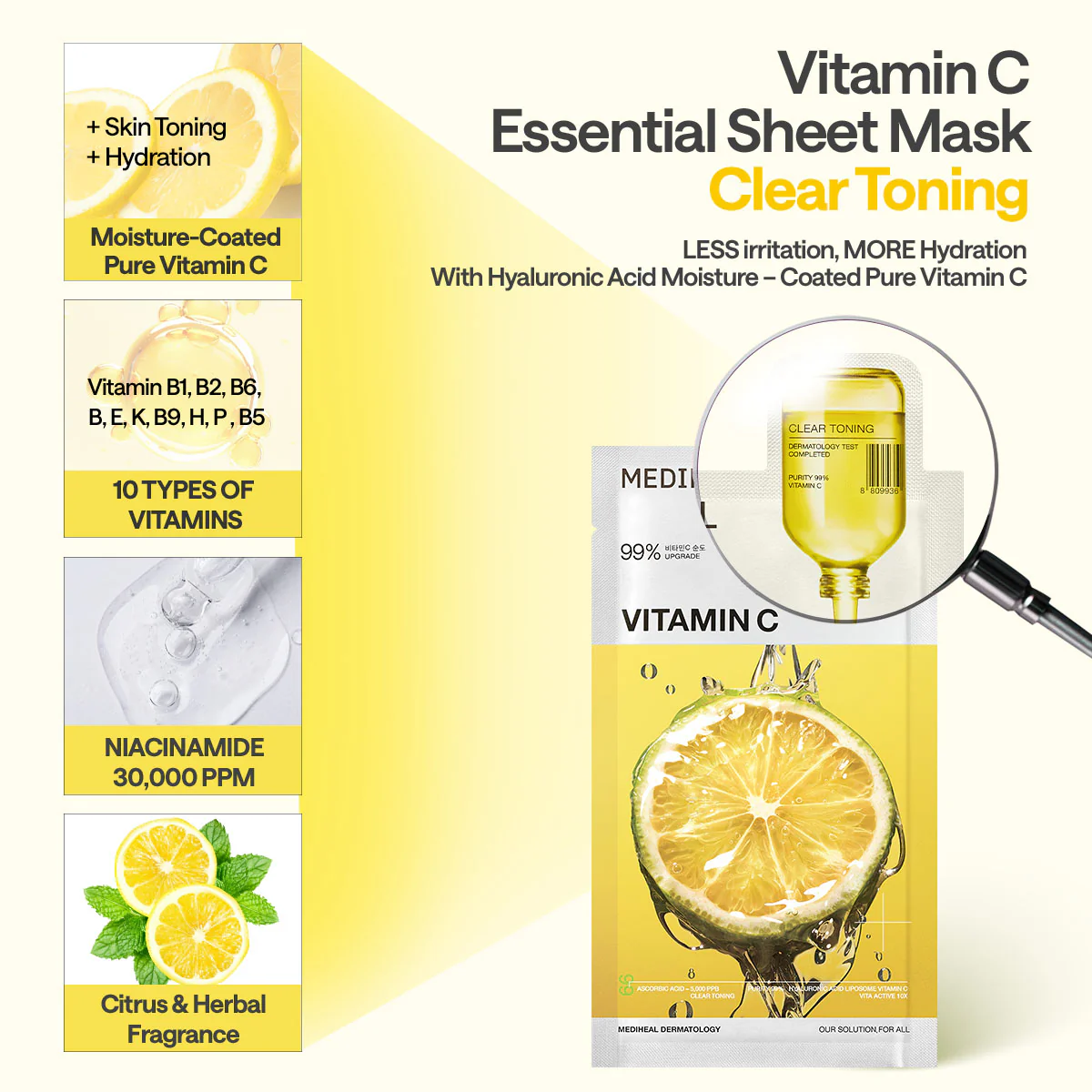 Vitamin C Essential Mask Clear Toning - Image 4